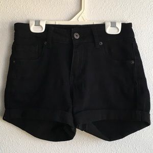 Black shorts